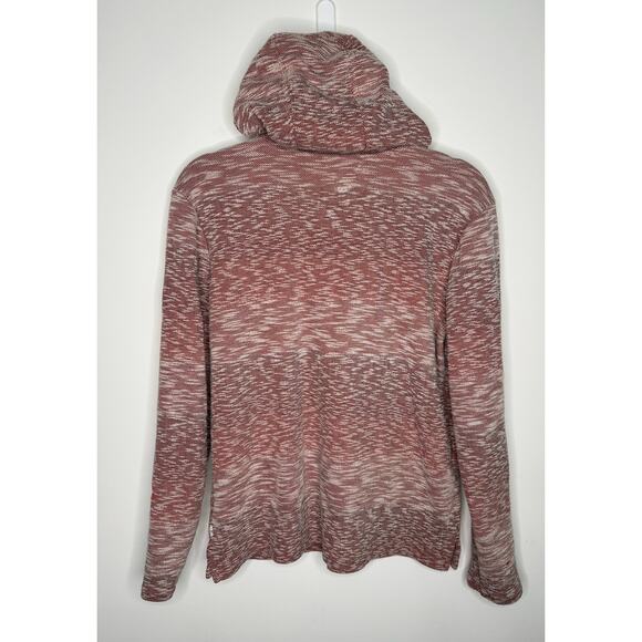 Hang Ten California Women's Surfer Beach Textured Hoodie, Red/White, Size MEDIUM - Picture 6 of 6